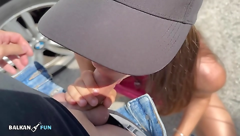 Sexy brunette hair with sex on cam