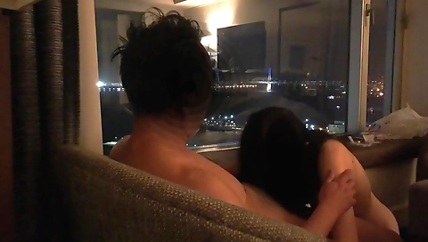 Miko hot asian model in bukkake