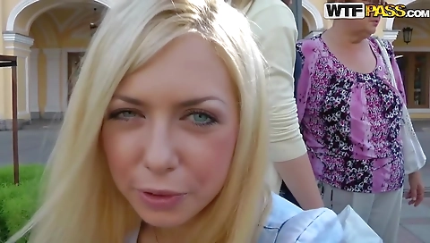 Mila, and my pussy in double penetration movie