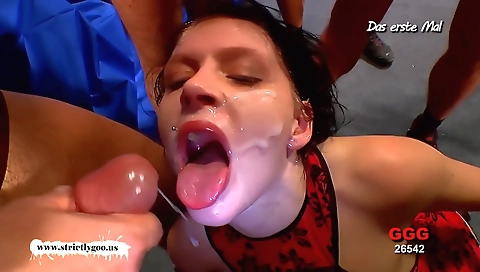 Sexy busty brunette gets her ass fucked by antoniaer