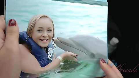 Horny blonde babe fucks with her boyfriend