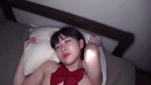 Sexy asian gets fucked in the kitchen