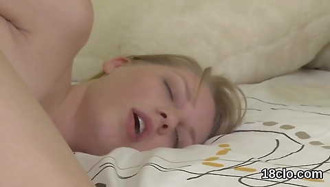 Slutty blonde take downs anal fuck on cam