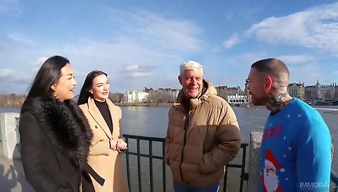 Horny black babe getting off