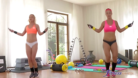 Sexy blonde advance eaten and dildo